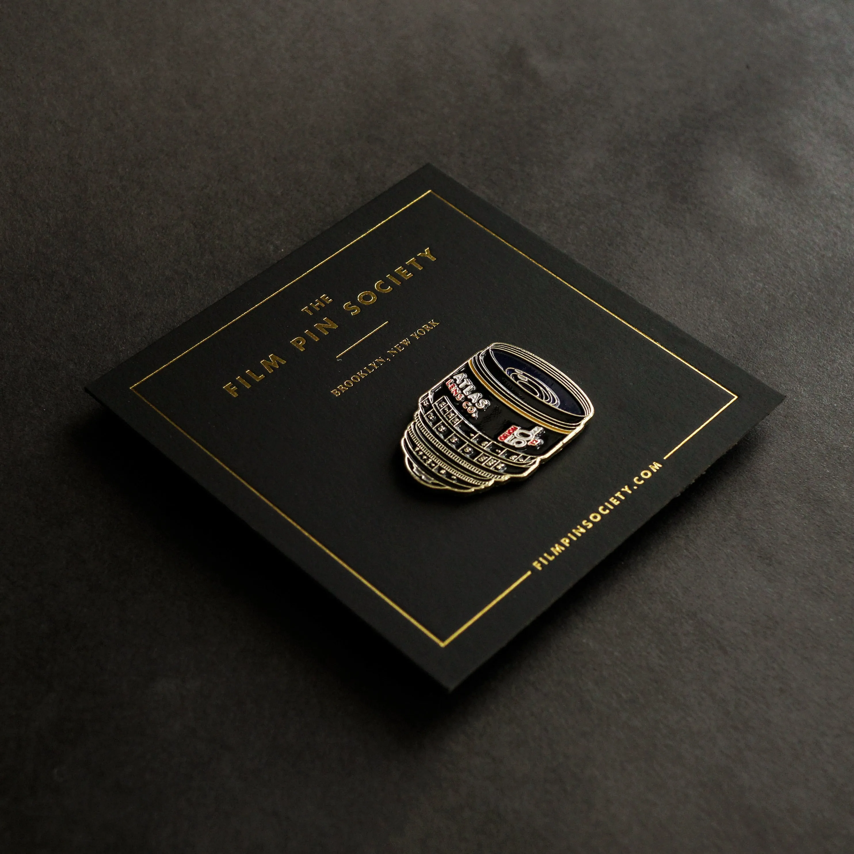 50mm Lens Enamel Pin