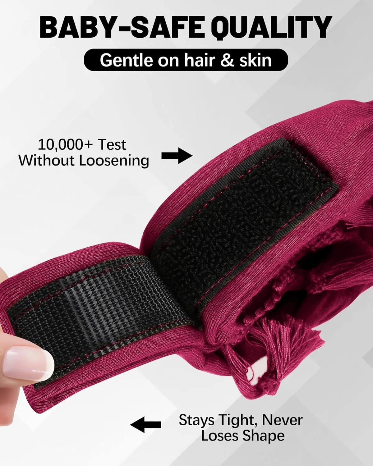 Ababalaya Adjustable Satin Lined Halo Turban for Men Women Twisted Tassel Head Wraps Sleep Cap Beanies Turban Durag
