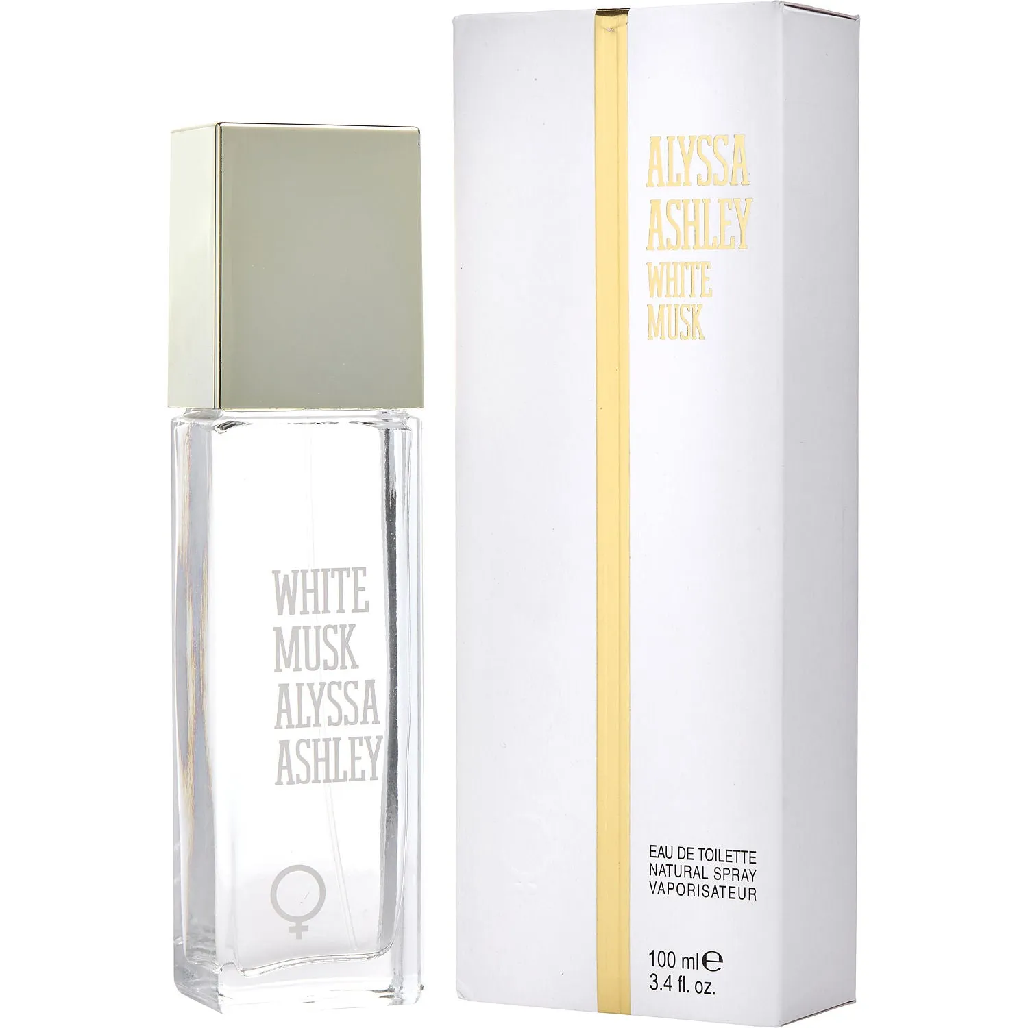 ALYSSA ASHLEY WHITE MUSK by Alyssa Ashley - EDT SPRAY 3.4 OZ - Women
