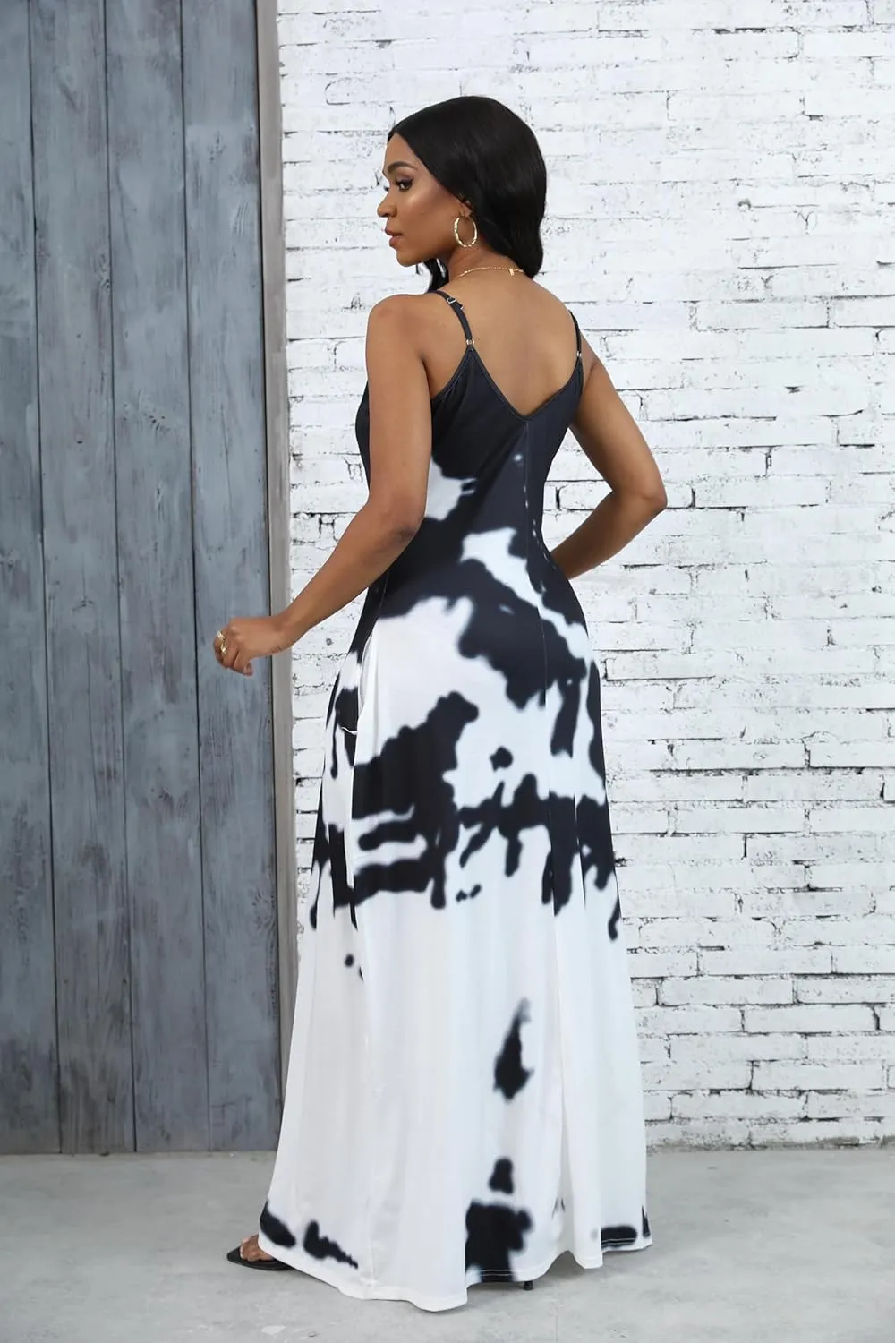 BessCops Summer Maxi Dresses for Women 2025 Plus Size Sundresses Casual Fashion Sleeveless Loose Long Sexy Dress with Pockets