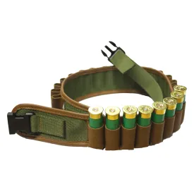 Cartridge Belt Leather On Webbing 12G