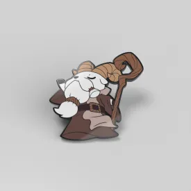 Cedar the Twig Sage Enamel Pin