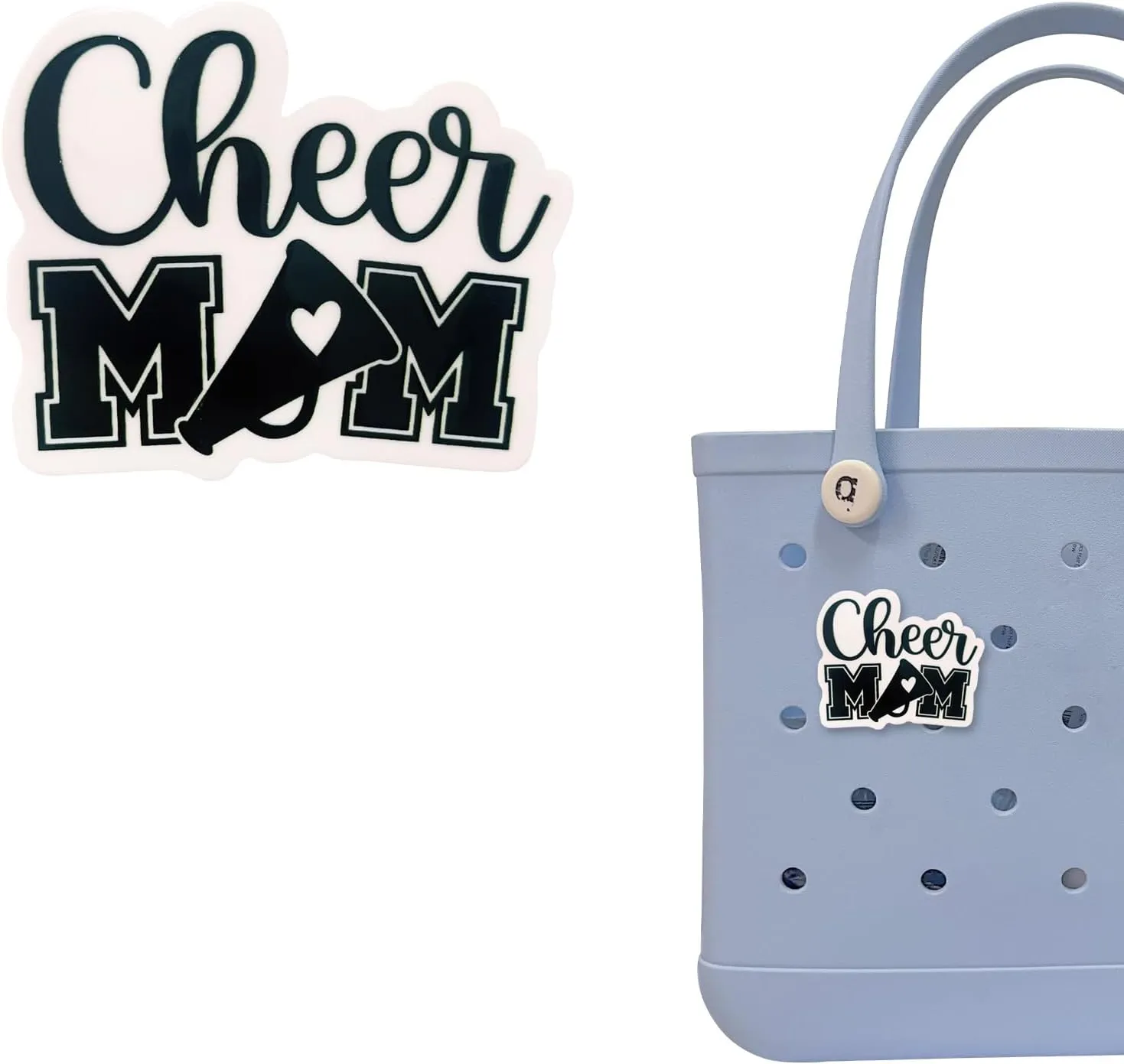 Cheer Mom Bogg Bag Charm