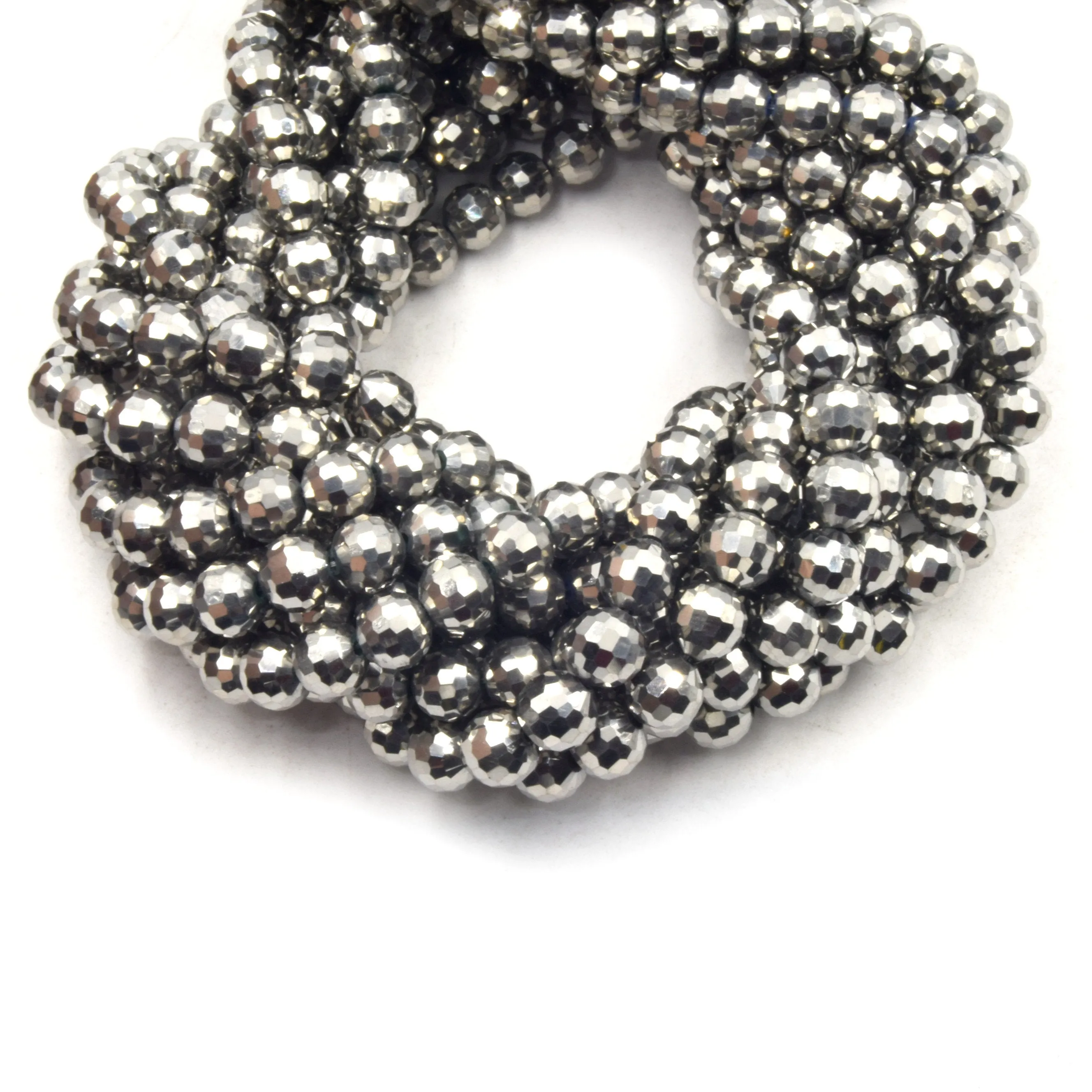 Chinese Crystal Beads 10mm Faceted Round Available in Clear, Gray, Black, Blue, Green, Rainbow, and Red Colors.