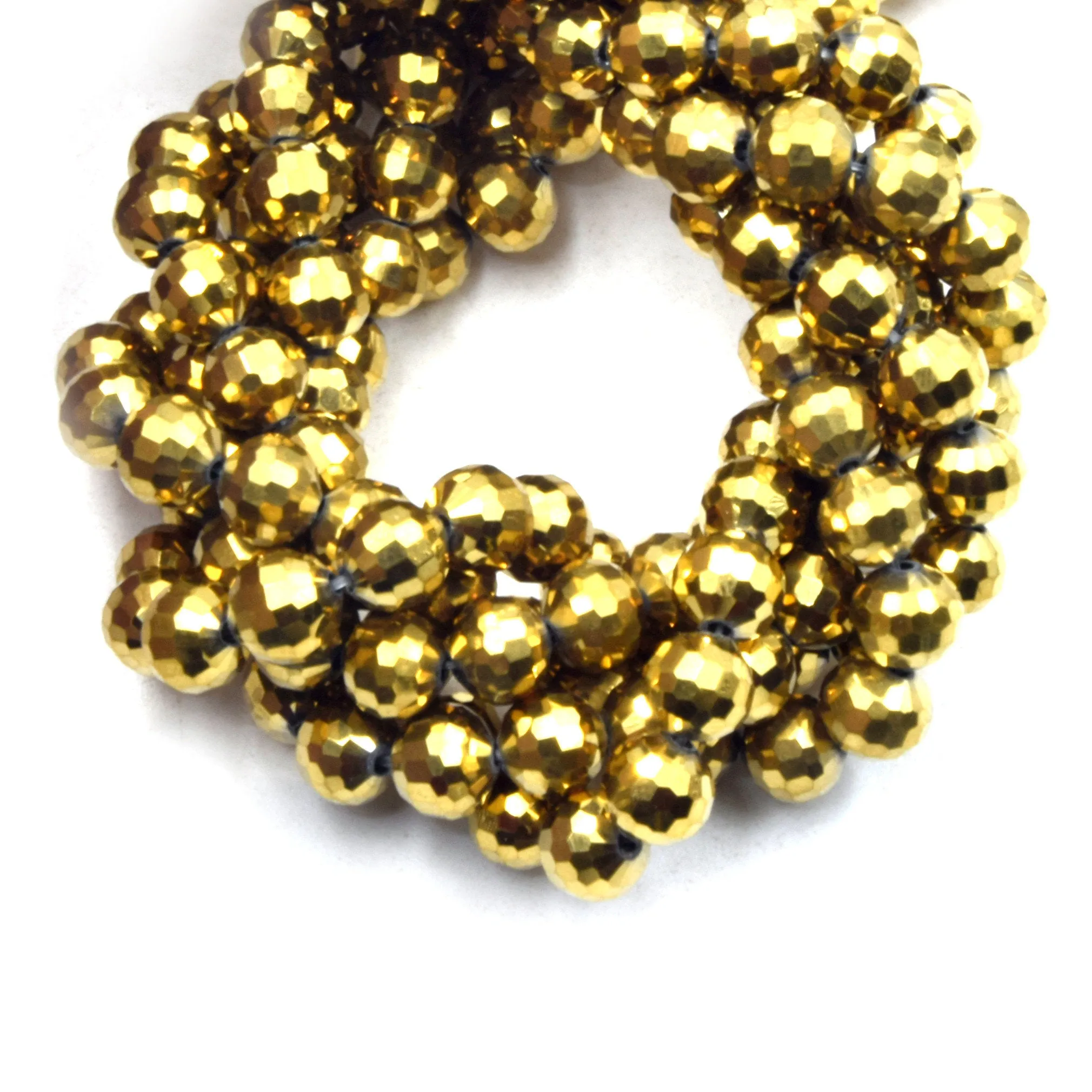 Chinese Crystal Beads 10mm Faceted Round Available in Clear, Gray, Black, Blue, Green, Rainbow, and Red Colors.