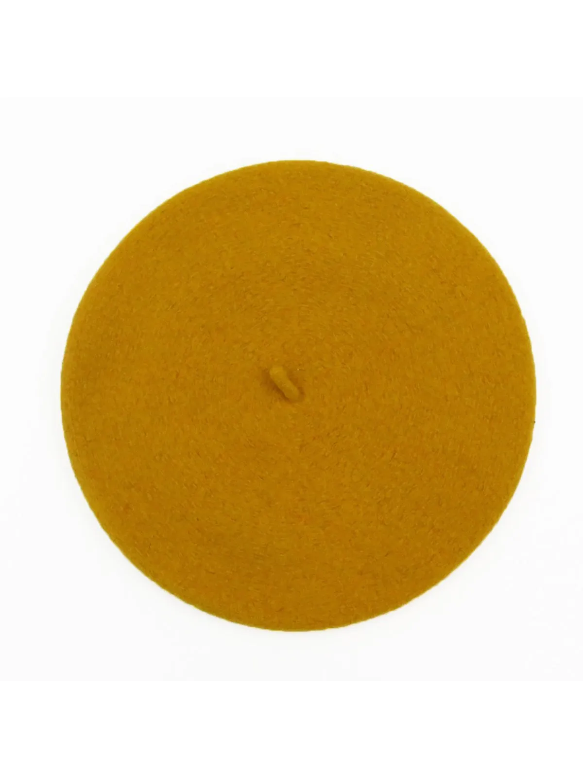 Classic Mustard French Beret - Made in France