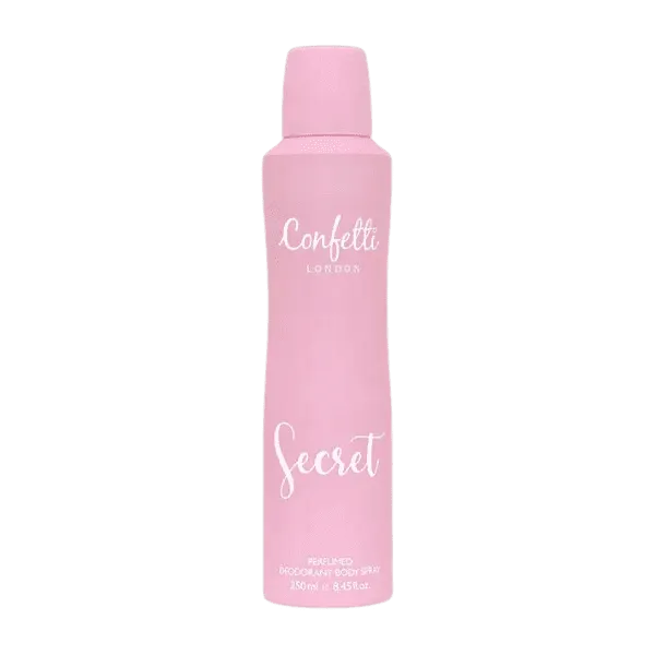 CONFETTI LONDON SECRET BODY SPRAY 250ML