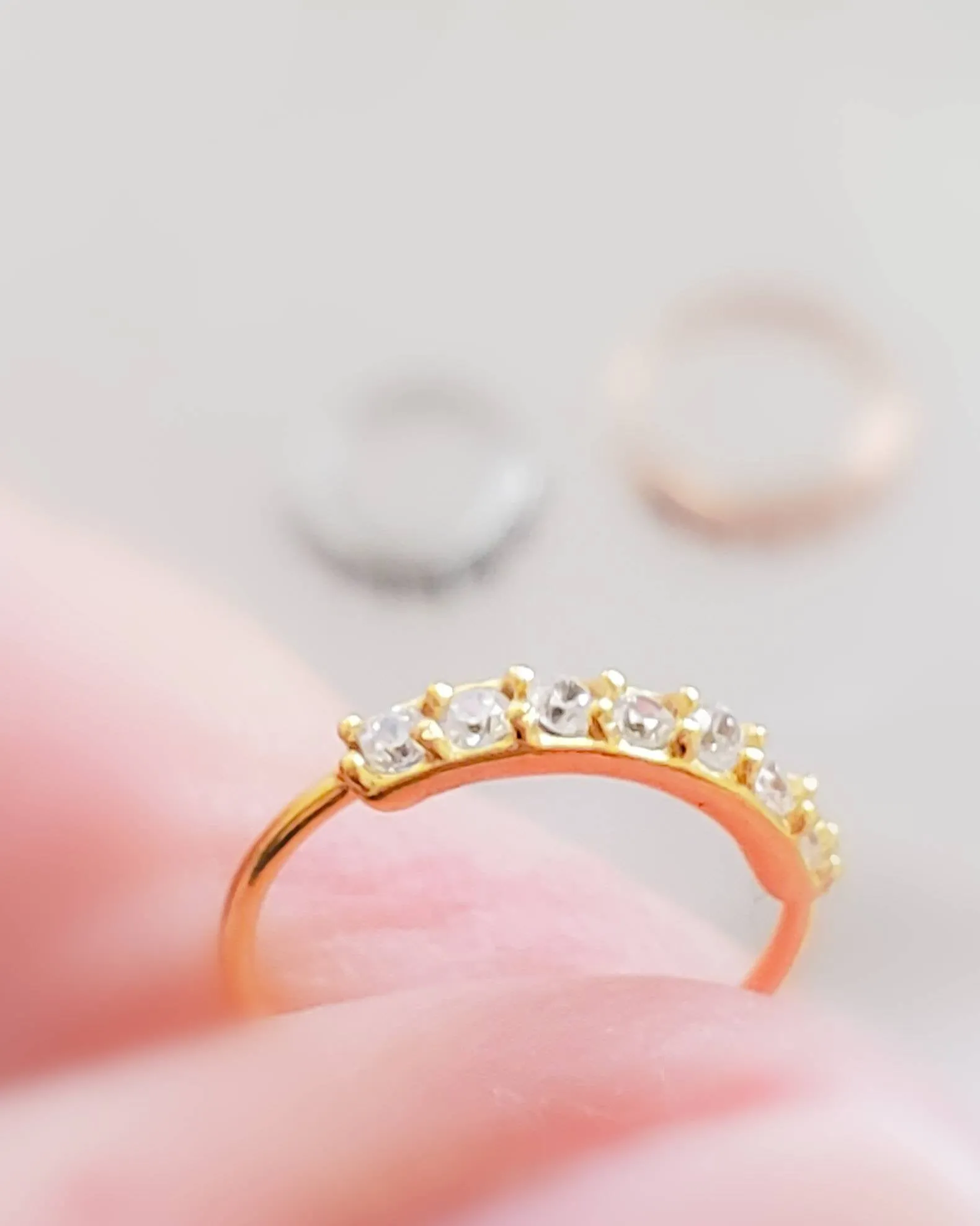 CZ Diamond Sparkle Hoops