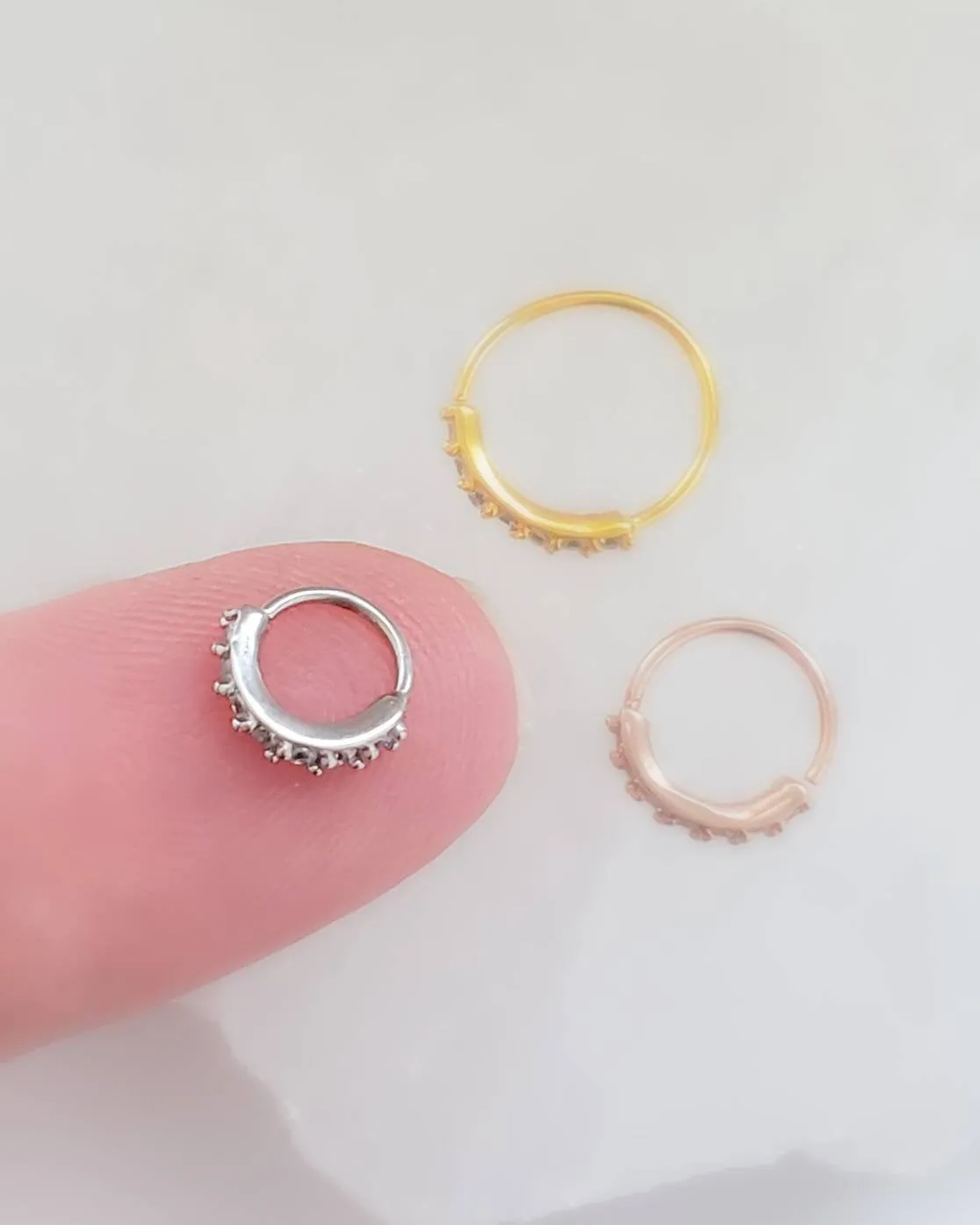 CZ Diamond Sparkle Hoops