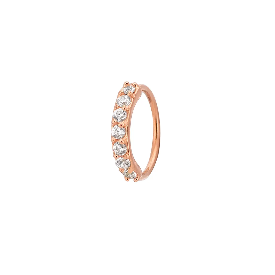 CZ Diamond Sparkle Hoops