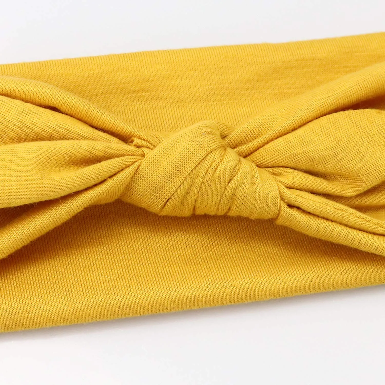 DRESHOW 4 Pack Bow Headband for Women Knotted Hair Band Facial Cloth Headbands