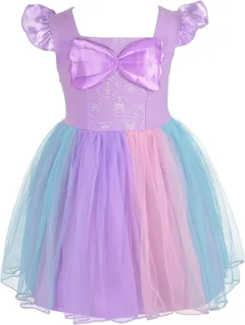 Dressy Daisy Princess Dress Up Clothes Halloween Fancy Party Tulle Skirt Summer Outfit for Baby & Toddler Girls