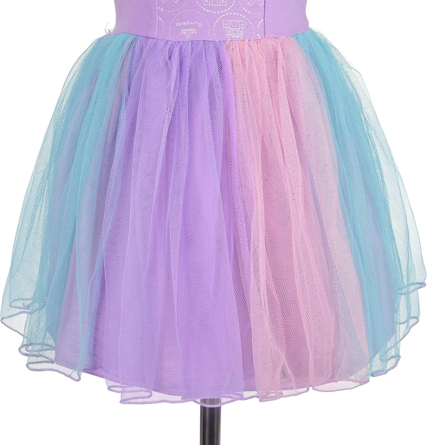 Dressy Daisy Princess Dress Up Clothes Halloween Fancy Party Tulle Skirt Summer Outfit for Baby & Toddler Girls