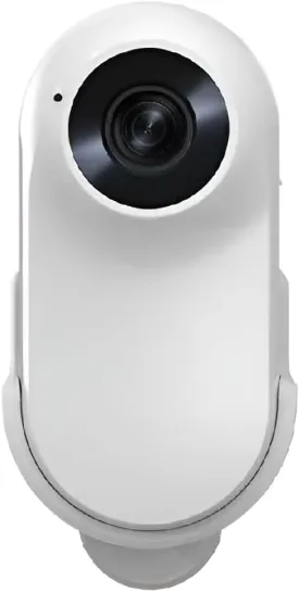 [Ellniges]Hands-Free Action Camera 360 Magnetic Wrable Camera for Skiing Recording, 150-Min Battery 380mAh Compact Design, 1080P Video Capture with k/Mount for Ouoor Sports