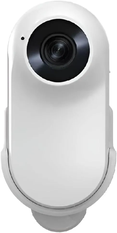 [Ellniges]Hands-Free Action Camera 360 Magnetic Wrable Camera for Skiing Recording, 150-Min Battery 380mAh Compact Design, 1080P Video Capture with k/Mount for Ouoor Sports