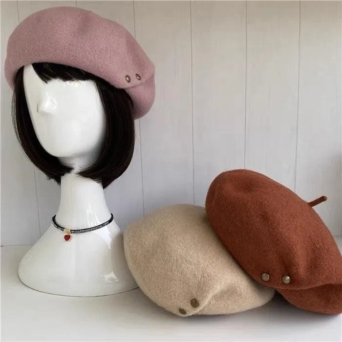 French Vintage Painter Beret