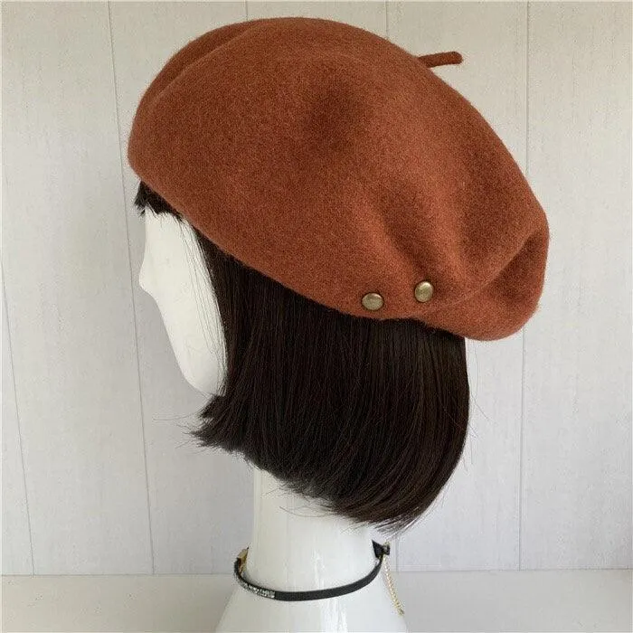 French Vintage Painter Beret