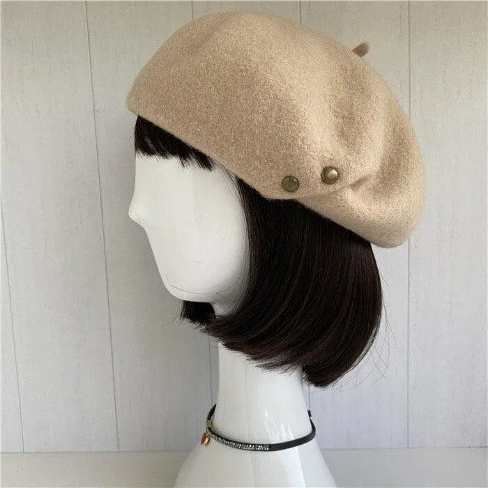 French Vintage Painter Beret