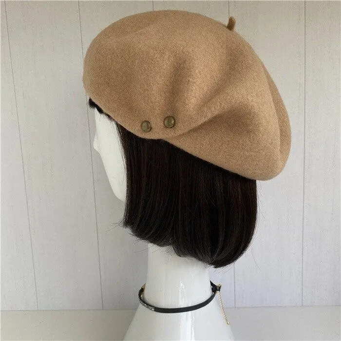 French Vintage Painter Beret