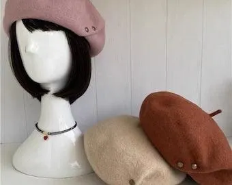 French Vintage Painter Beret
