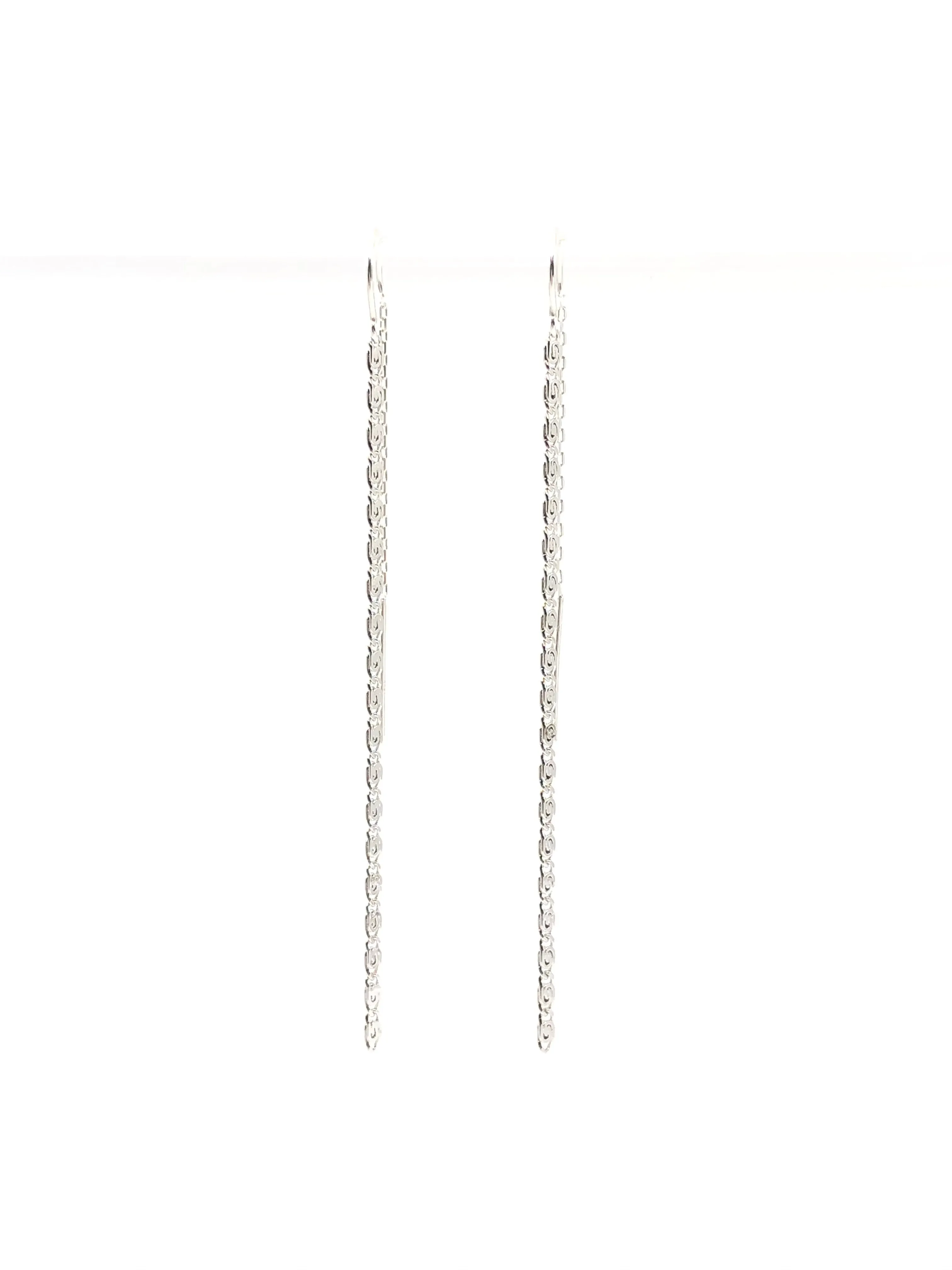 Gold fill Chain Threader Earrings
