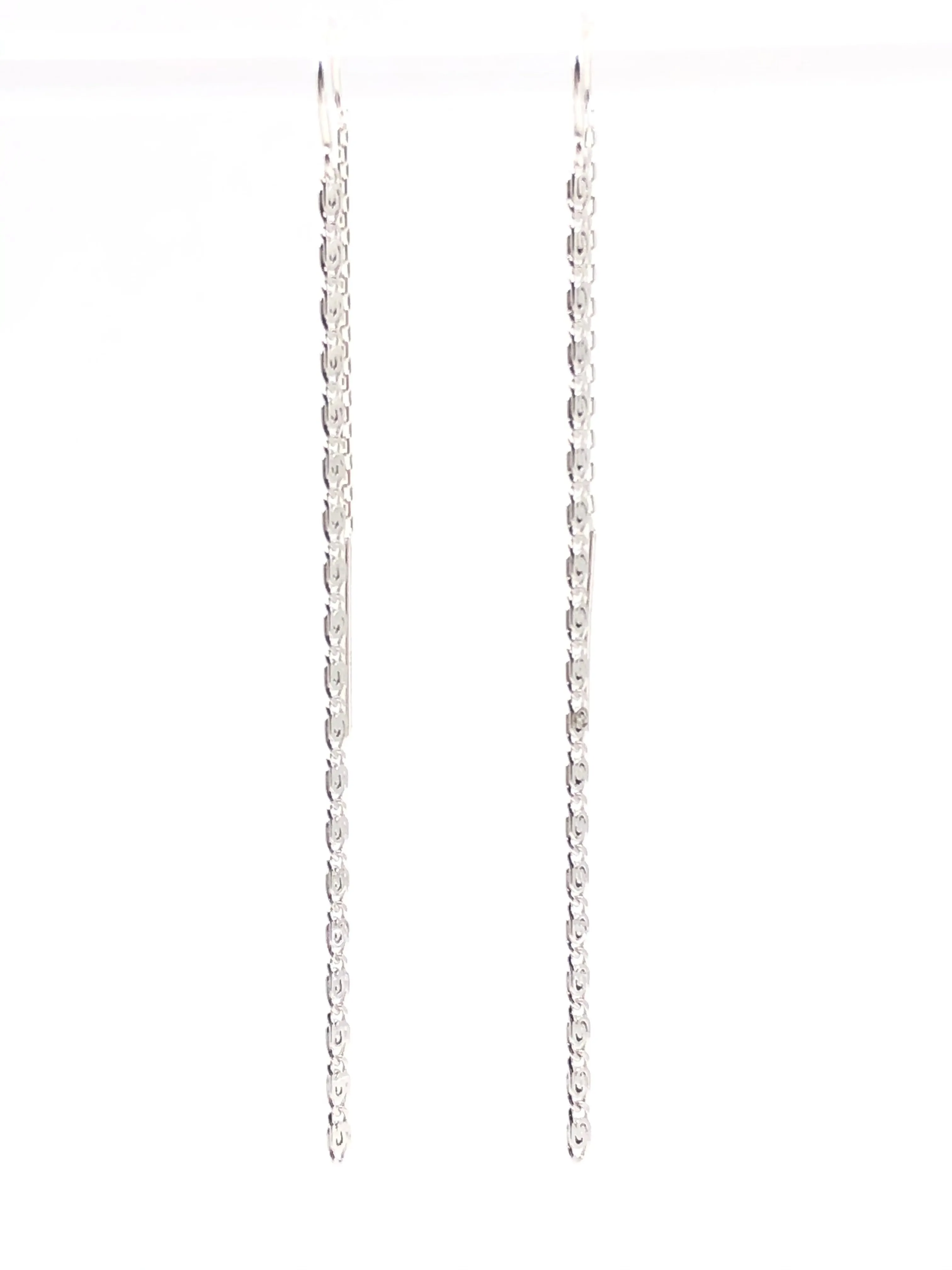 Gold fill Chain Threader Earrings