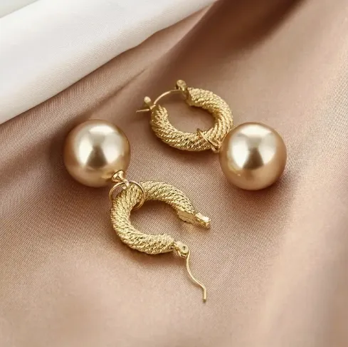 Gold Tide Pearl Drops