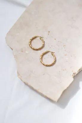 Hoops Gold Twist
