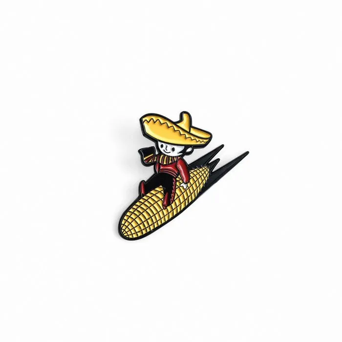 Jimmy The Cornman Enamel Pin