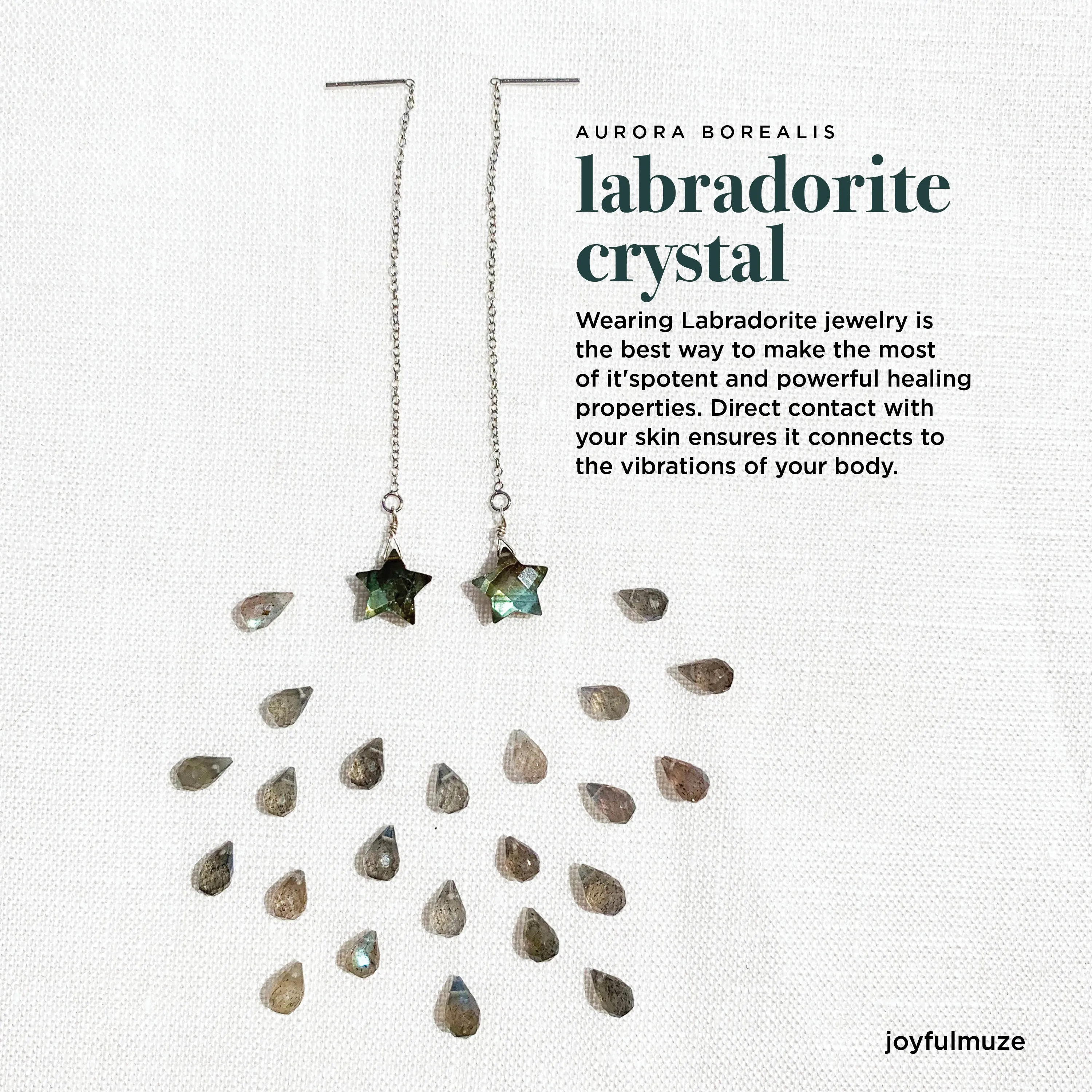 Labradorite Star Threaders