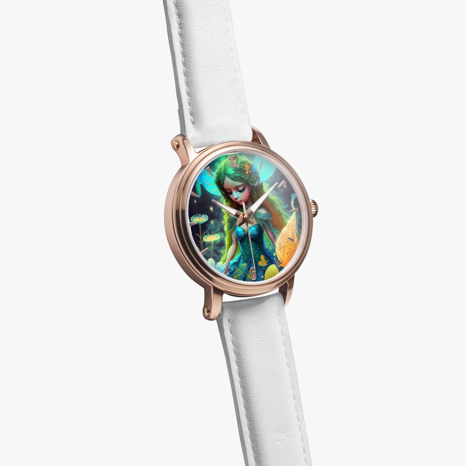 Montre automatique unisexe 46 mm (or rose) "Fée" (158)