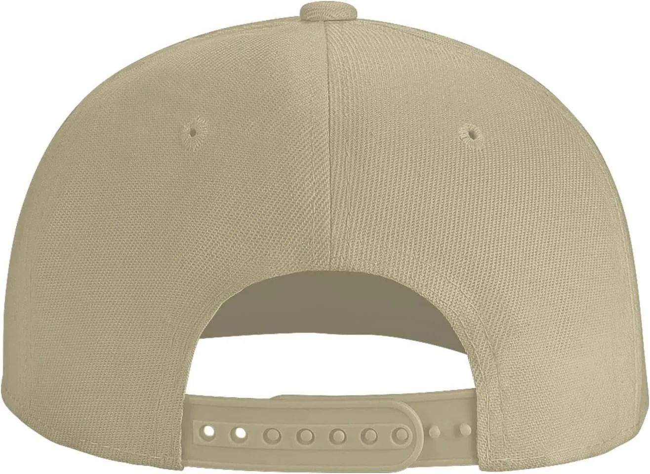 Moose Flat Bill Hat Unisex Fashion Adjustable Flat Brim Hat Black