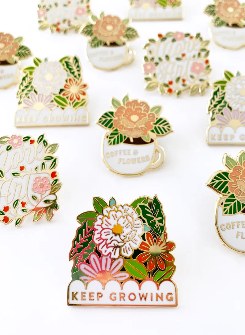 More Art Enamel Pin