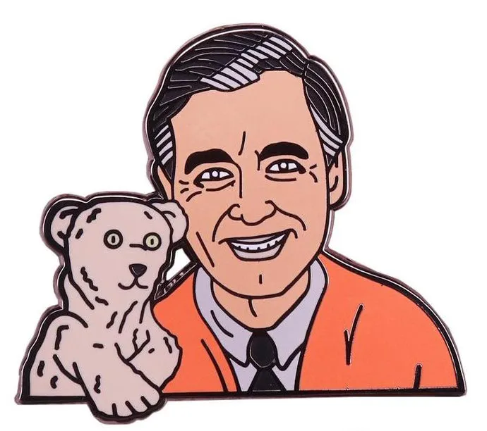 Mr. Rogers Enamel pin