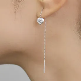 Orbit Gleam Adjustable Threaders, Heart Bezel