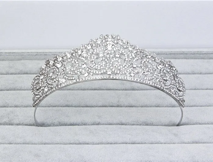 "Belinda" - Wedding Crystal Tiara