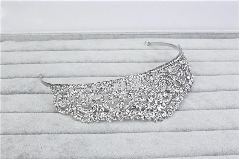"Belinda" - Wedding Crystal Tiara