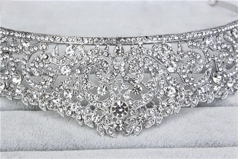 "Belinda" - Wedding Crystal Tiara