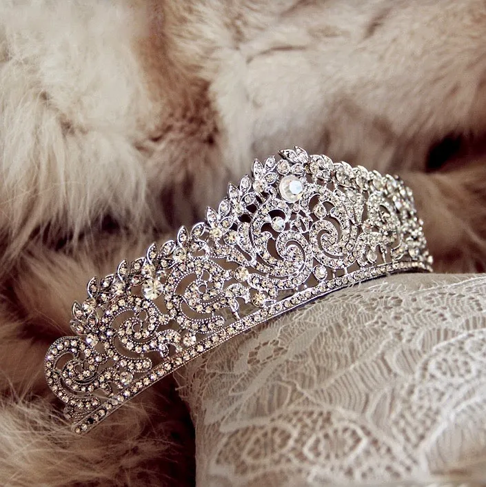 "Belinda" - Wedding Crystal Tiara