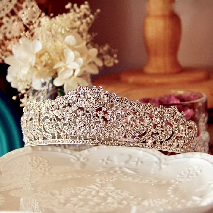 "Belinda" - Wedding Crystal Tiara