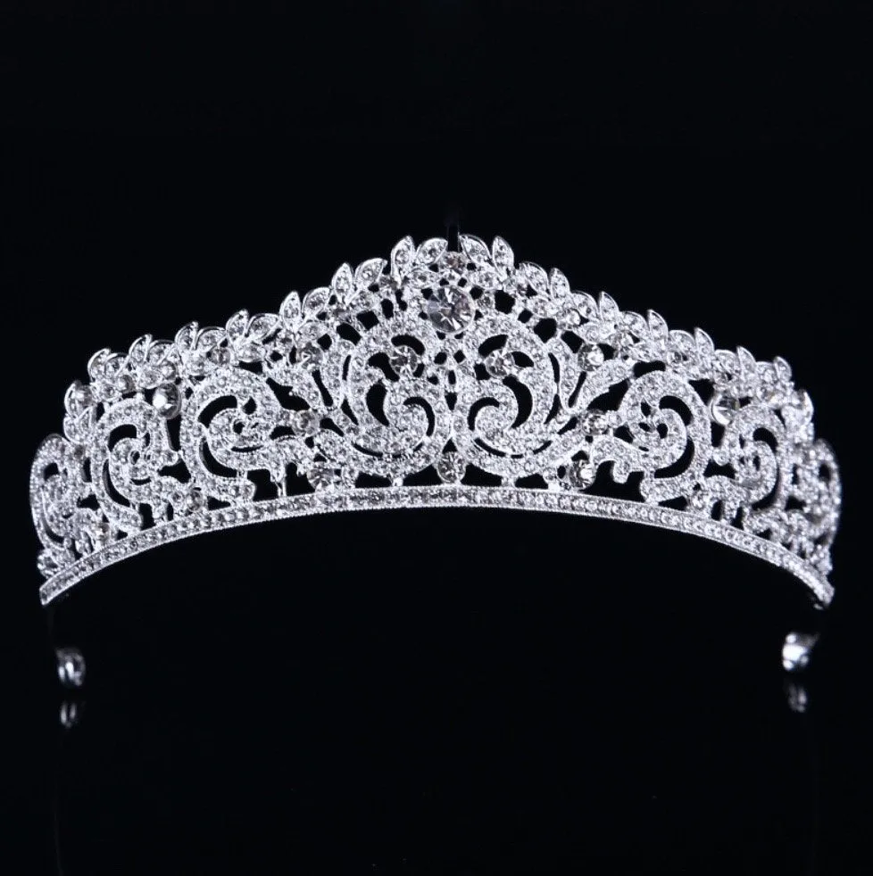 "Belinda" - Wedding Crystal Tiara
