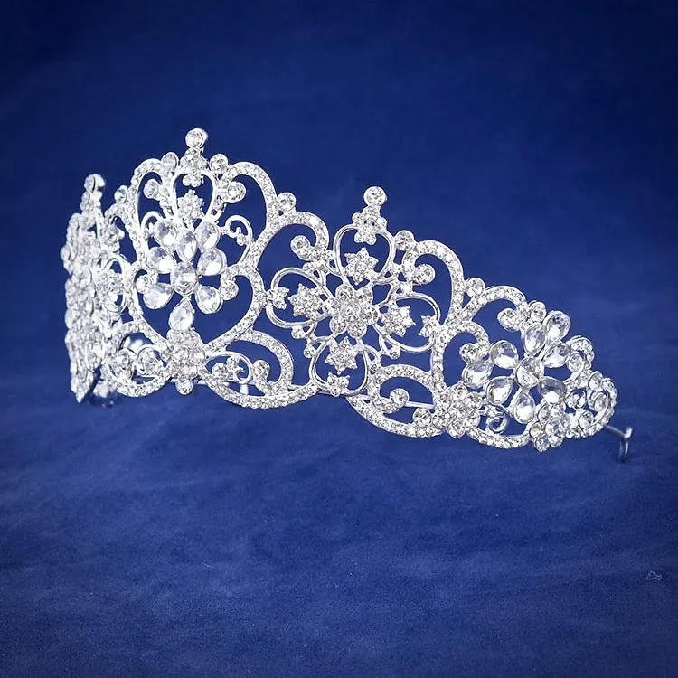 "Quinn" - Wedding Crystal Tiara