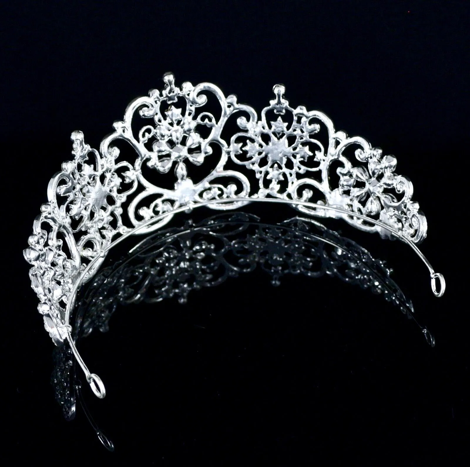 "Quinn" - Wedding Crystal Tiara