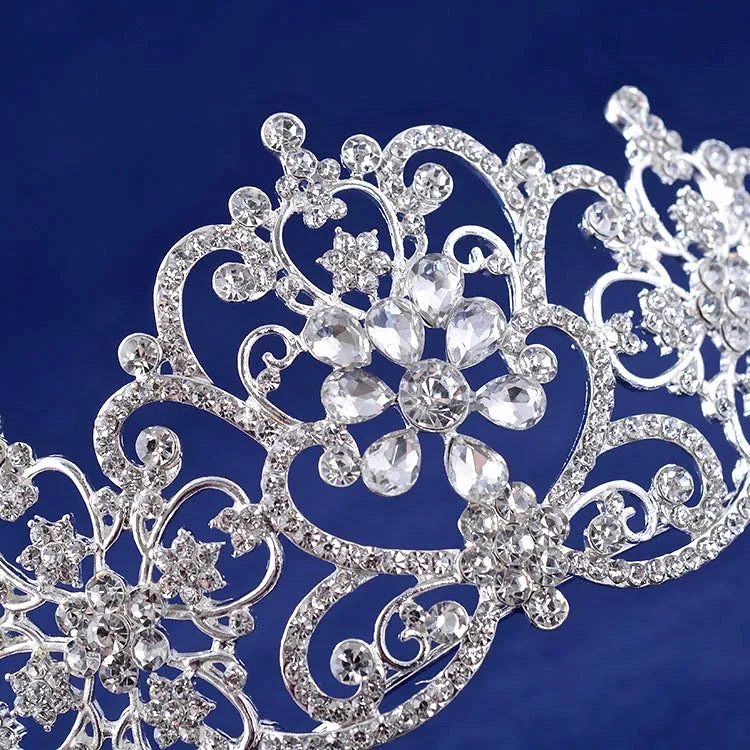 "Quinn" - Wedding Crystal Tiara