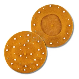 Sigma Gamma Rho ΣΓΡ Pearl Beret Wool Tam