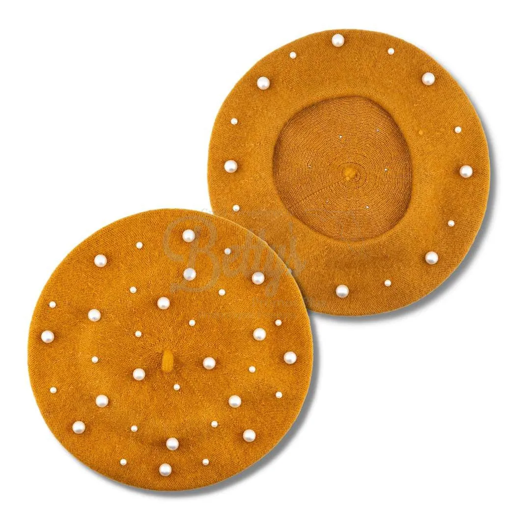 Sigma Gamma Rho ΣΓΡ Pearl Beret Wool Tam