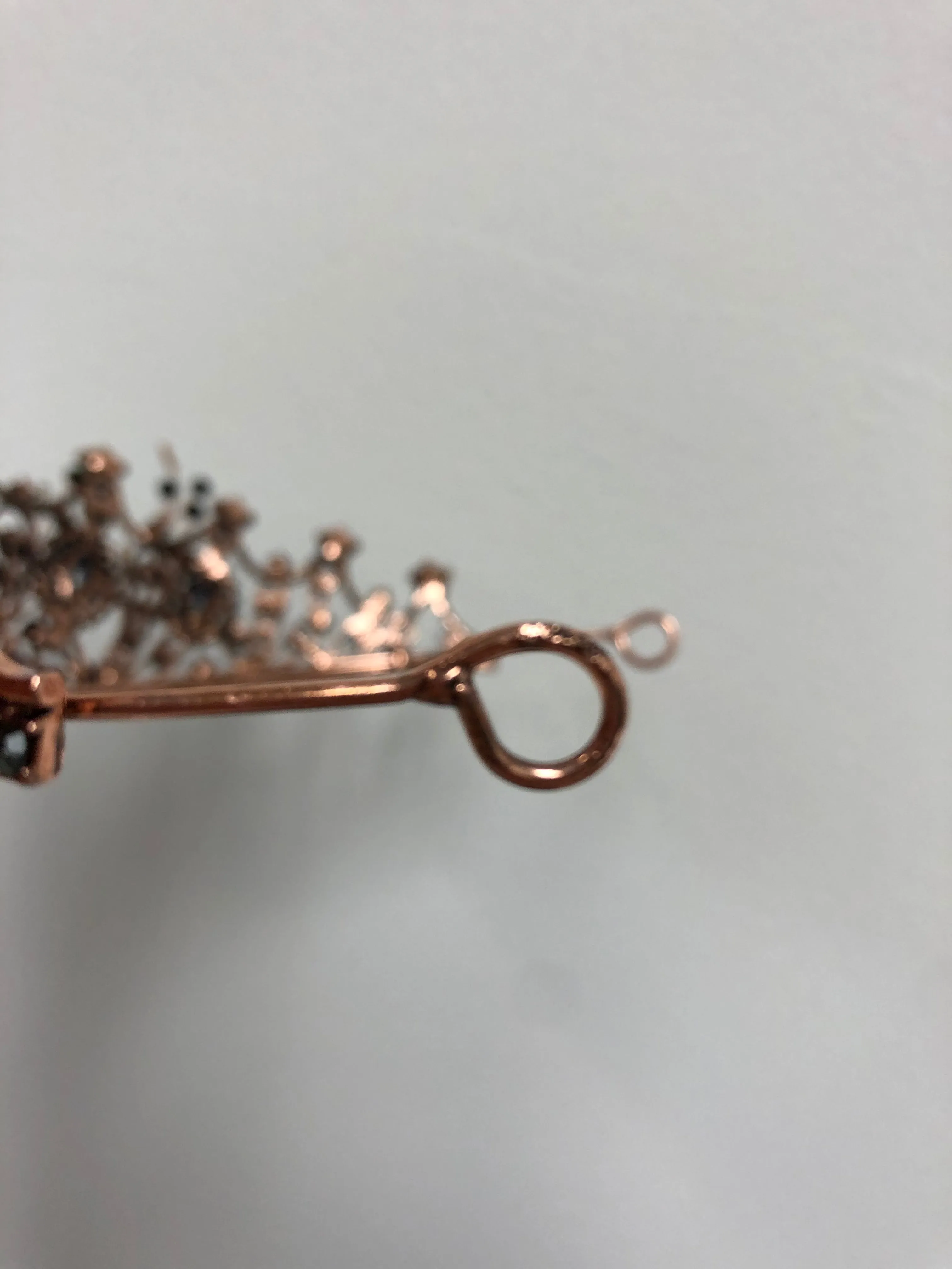 Tiara - Beautiful and Simple Crystal and Silver 2-in-1