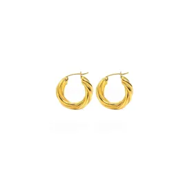 Timeless Twist Hoops