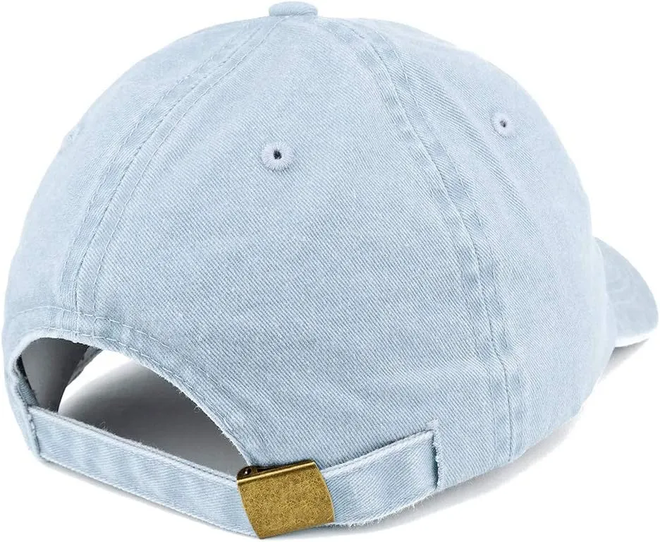 Trendy Apparel Shop Capital Mom and Dad Pigment Dyed Couple 2 Pc Cap Set