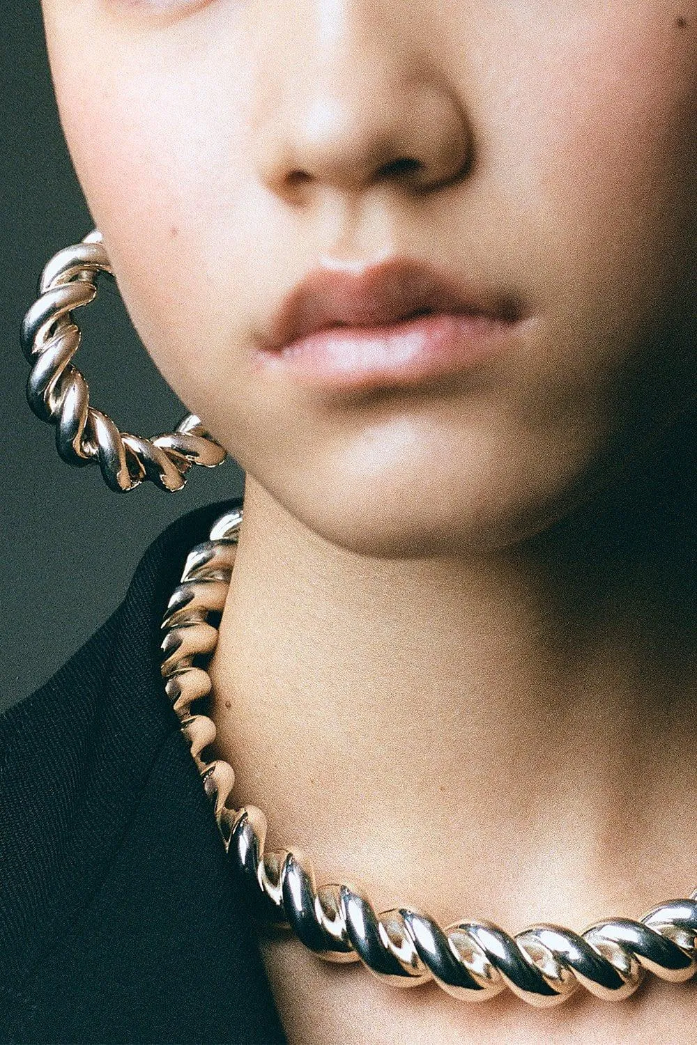 Twist Hoops - Gold